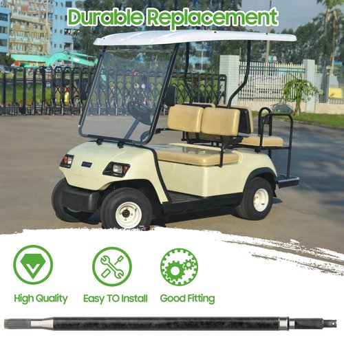 10L0L Golf Cart Rear Axle Shaft with Bearing Seal Kit Passenger Side Compactible with for Yamaha G16 G19 G22 1996-2008 Drive 2015-up Golf Cart Replaces JR1-G6512-00-00