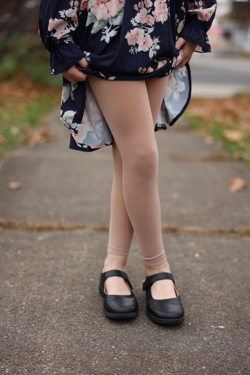 Stelle Ultra Soft Girl's Footless Dance Tights - Perfect for Ballet, Gymnastics & School | Toddler to Big Kid Sizes