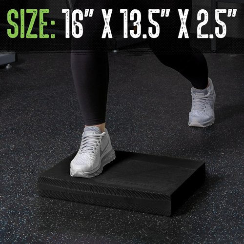 Gradient Fitness Balance Pad - Foam Stability Cushion for Core Strength & Rehabilitation | Ideal for Stretching & Mobility