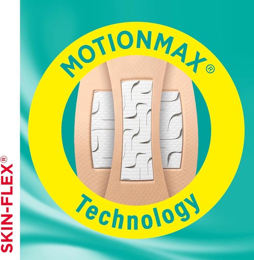 Band-Aid Brand Skin-Flex Adhesive Wound Covers - Flexible & Comfortable First Aid for Minor Cuts, Large 6 ct