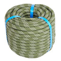 7/16 Inch 150ft Double Braided Polyester Arborist Rope, Heavy Duty Nylon Rope for Anchor, Tree Work, Cargo, Pulling, Sailing(ArmyGreen)