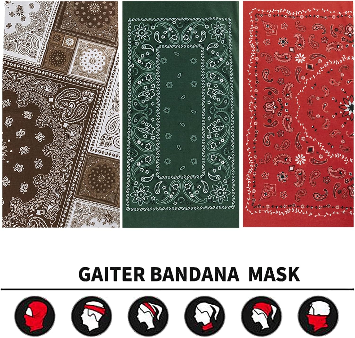 Skiennix Neck Gaiter | Breathable Face Cover Mask for Sun & Dust Protection - Ideal for Cycling, Running, Fishing, Hiking