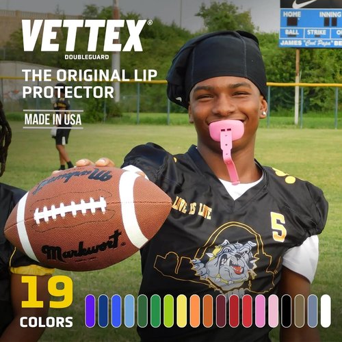 Vettex Youth Football Mouthguard, Black
