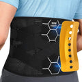 Back Brace for Lower Back Pain Relief, Heavy Duty Support with Ergonomic Support System, Breathable & Adjustable Lumbar Support Belt for Men & Women, Herniated Disc, Sciatica, Arthritis (L/XL)