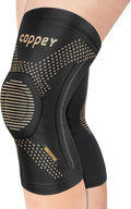 JIUFENTIAN Copper Knee Brace - Maximum Support & Enhanced Flexibility | Compression Sleeve for Pain Relief (Medium)
