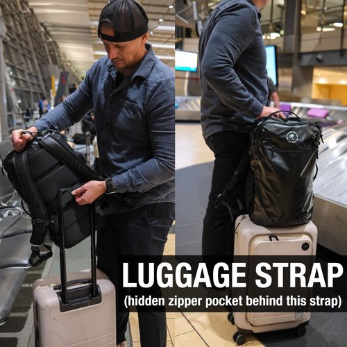 Ho Stevie! TSA Friendly Travel Backpack - Airline Approved Personal Item 28L Back Pack (Lightweight & Water Resistant)