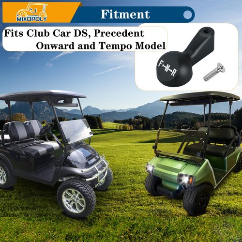 Mixopoly Golf cart Forward Reverse Switch Handle for Club Car DS, Precedent, XRT, Replace OEM Part Number. 1012987, 1013198