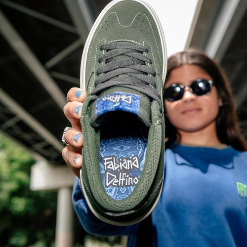 Etnies Windrow – Modern Skate Athletic Vibe, Reinforced Cupsole, Cushioned Feel, Everyday Sneakers - Green - 9.5