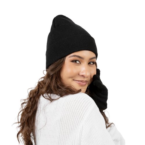 25 Pack Winter Beanie Hats, Unisex Thermal Toboggan Cold Weather Cuffed Caps Bulk Bundle