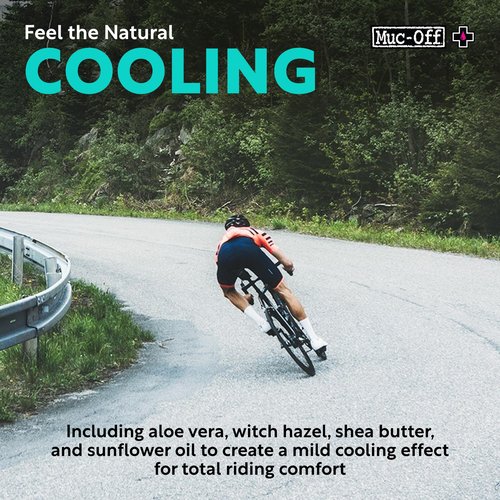 Muc-Off Luxury Chamois Cream Cycling | Anti-Chafing, Moisturizing Formula | Long-Lasting Comfort & Protection | Ideal for Cyclists, Triathletes, and Runners (100 ml (Pack of 1))