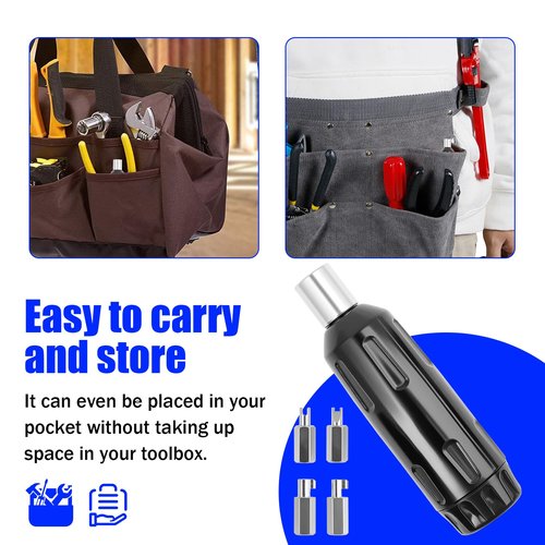 Multi Shield Locking Caps Multi-Key Tool, Locking Cap key of 410A and R22 Refrigerants, Suitable for J/B Sheild, Rectorseal, Novent, C&D Locking Caps