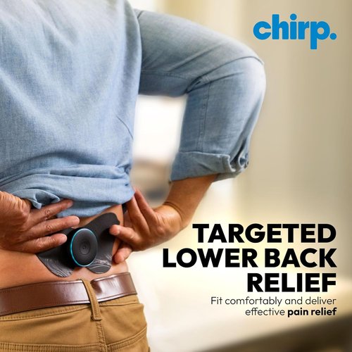 Chirp Halo Pads - Deep Tissue Support for Targeted Pain Relief & Muscle Recovery | Back, Shoulders, Hips