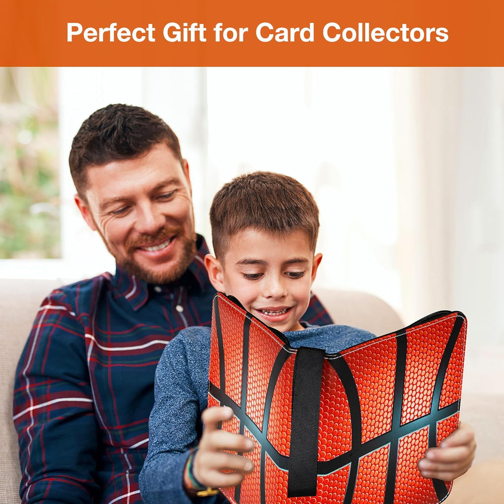 RONMONG Basketball Card Binder - 440 Pocket Sports Trading Card Album with Sleeves | Perfect Gift for Collectors