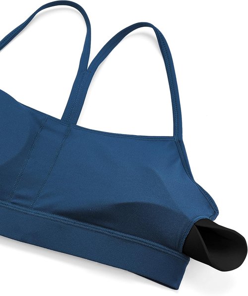 CRZ YOGA Butterluxe Y-Back Sports Bra for Women - Padded Racerback Yoga Top in Various Sizes