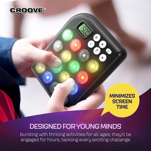 Croove Brain Teasers & Memory Game - 6 Engaging Games for Kids | Perfect Easter & Stocking Stuffers for Ages 6-11