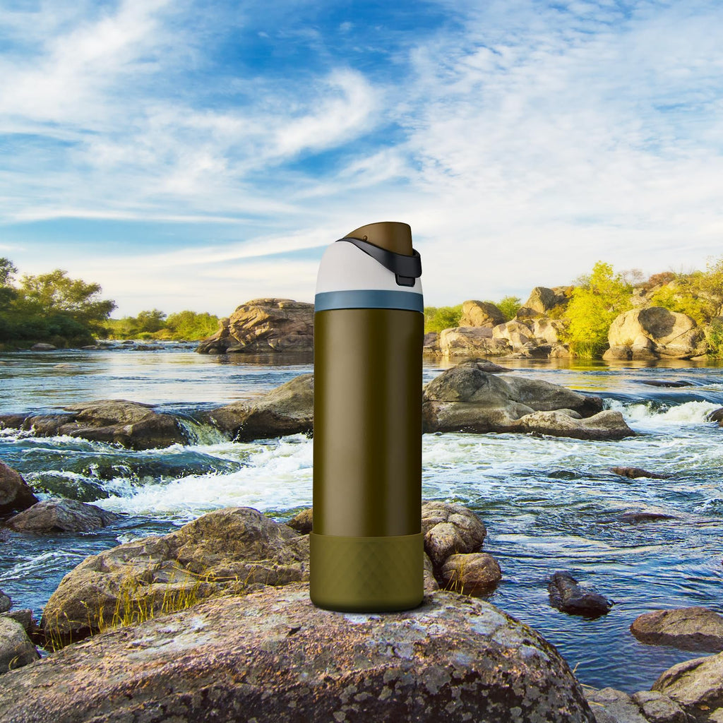 Silicone Boot for Owala Water Bottle 24 oz, Anti-Slip Protective Sleeve for FreeSip/Twist/Flip Stainless Steel Water Bottles Accessories