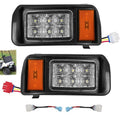DRIVE UP Club Car DS LED Headlight Kit, 12V Factory Style LED Headlights with Adapter Wire for Club Car DS 1993-up Gas and Electric Golf Carts, OEM 101988001