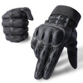 MVPTOO Touchscreen Anti-Slip Full Finger Gloves for Men Medium