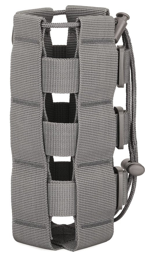 SunForMorning Molle Water Bottle Holder, Tactical Molle Water Bottle Pouch, Tactical Backpack Attachment Pouches, Grey