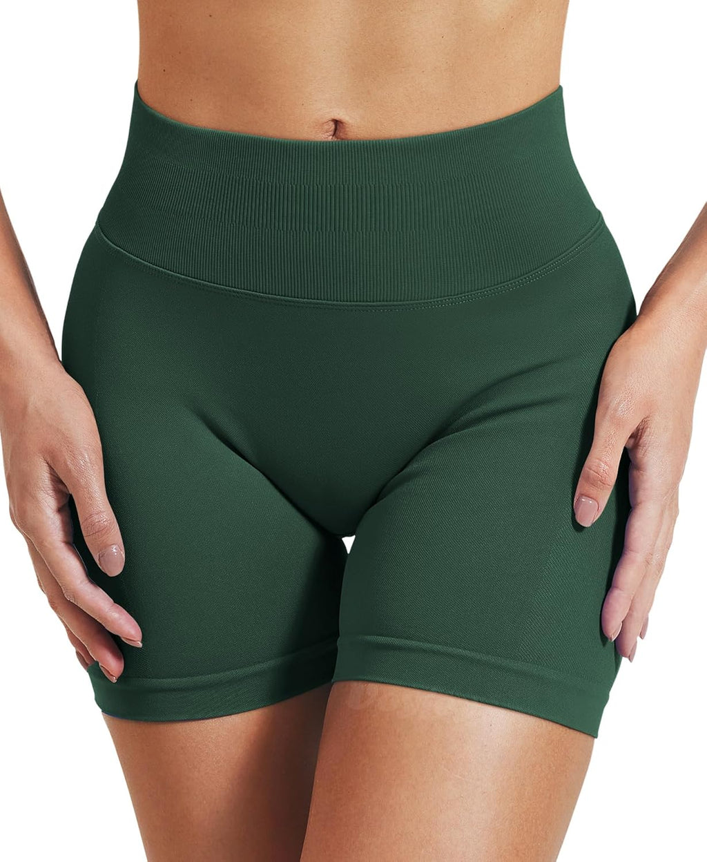 VOYJOY Workout Shorts - Scrunch Butt Lifting Seamless Biker Shorts for Women | 2.5" to 6" Sizes