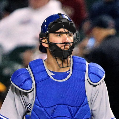 Baseball Catcher Mask by [Brand Name] - Lightweight Full Face Protection for Teens 13+ & Adults