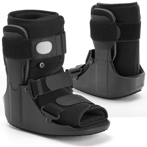 Air Walking Boot - Adjustable Air Cushion for Broken Foot Recovery | Lightweight & Anti-Slip Sole, Size M