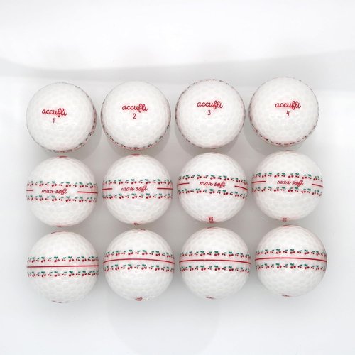 ACCUFLI Max Soft Golf Balls - Enhanced Performance & Feel | Perfect for All Skill Levels