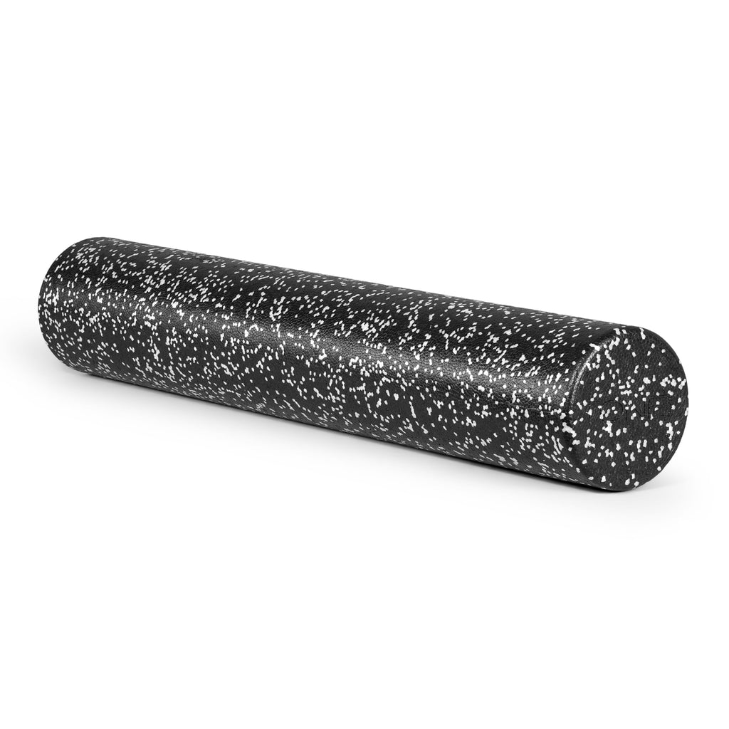 Tone Fitness High Density EPP Foam Exercise Foam Roller for Yoga, Pilates, Stretching, Massage, and Recovery 36 inch Black/White Speckled