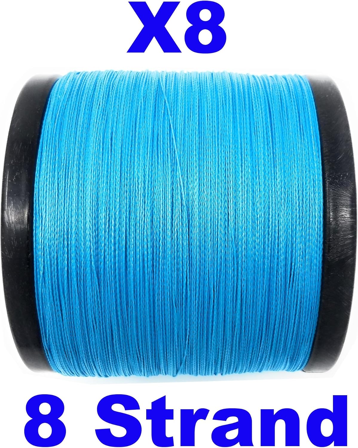 Reaction Tackle Braided Fishing Line - Pro Grade Power for Saltwater & Freshwater Fishing - High Visibility Braid