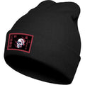 Skull Goth Beanies Hat, Vintage Cool Skeleton Gothic Halloween Men's and Women's Winter Warm Black Fashion Spooky Knit Hat