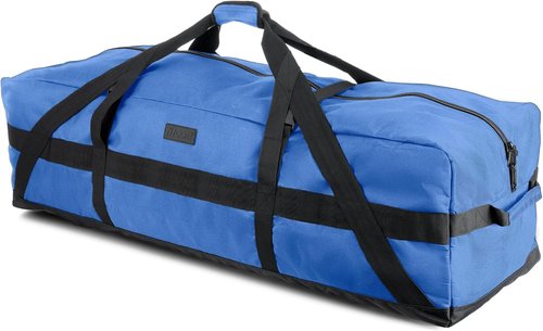 Fitdom 106L Heavy Duty Extra Large Duffle - Durable, Water Resistant, Ideal for Camping & Sports Equipment