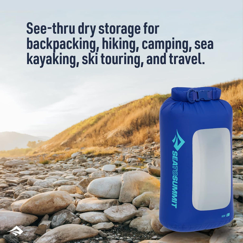 Sea to Summit View Dry Bag - Transparent Waterproof Sack for Outdoor Adventures