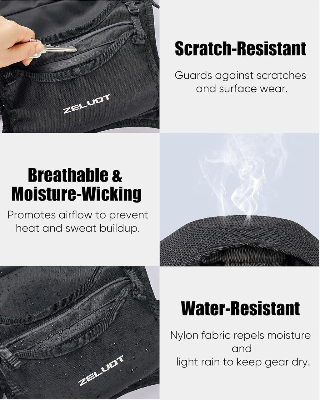 Skiennix Running Vest - Lightweight Adjustable Chest Pack with 350ml Soft Flask & 4 Pockets | Reflective for Trail Running, Hiking, Cycling, Marathon