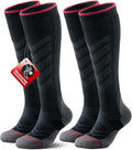 RUIXUE Compression Socks - 15-20mmHg Graduated Support for Travel, Nurses & Athletes | 2 Pairs