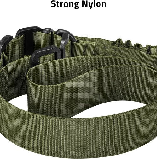 CVLIFE Two Point Rifle Sling - Adjustable Length with Removable Shoulder Pad & 2 Pack Swivels