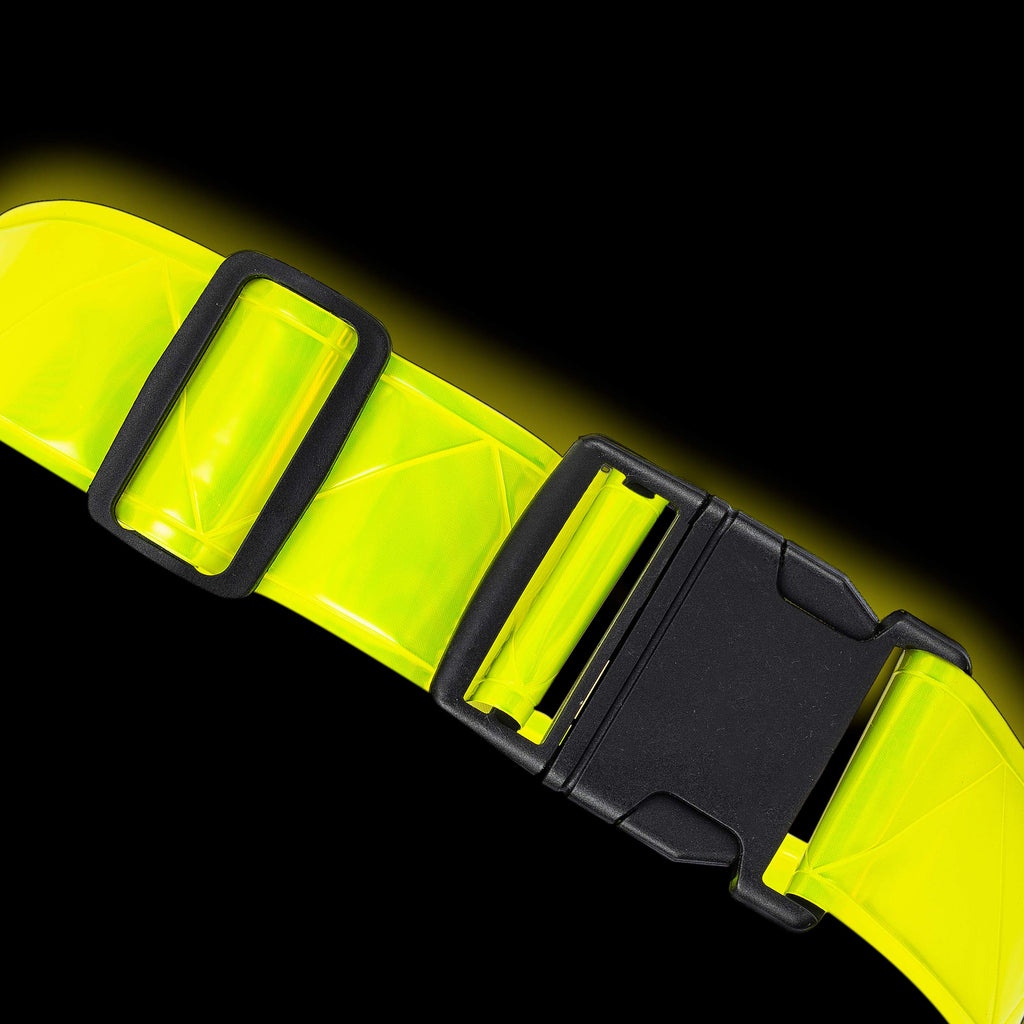 DASHGLOW - 2 Pack - Reflective Glow Belt Safety Gear, Pt Belt, for Running Cycling Walking Marathon Military