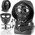 ACTIONUNION Airsoft Mask Full Face Skull Balaclava Face Mask Men Skeleton Mask Tactical Protective Paintball Mask Halloween Cosplay Costume