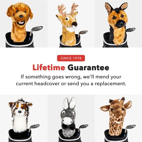 Daphne's Headcovers Giraffe Driver Headcover | Premium Driver Headcovers | Funny Golf Club Covers | Stylish Protection for Your Clubs | Men's Golf Gear | Driver Headcover for Men and Women