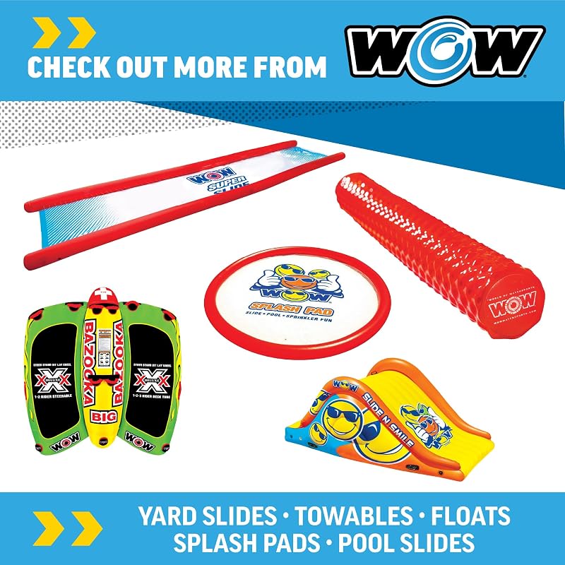 Green WOW Sports First Class Foam Pool Noodle - Jumbo 46" with Vinyl Coating