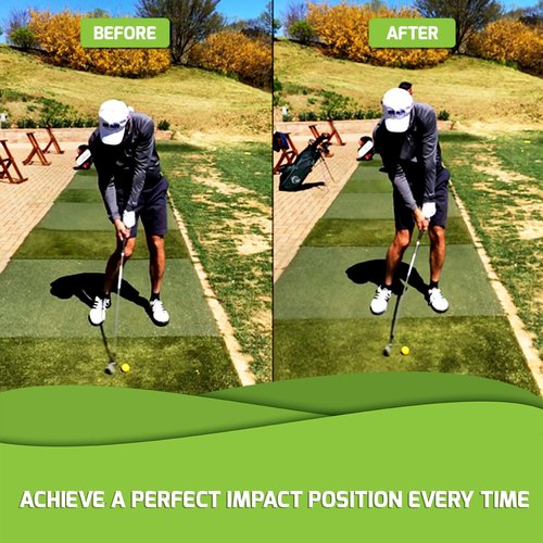 IMPACT SNAP Golf Swing Trainer & Golf Swing Training Aid for Indoor & Outdoor Golf Swing Repetition - Right Hand