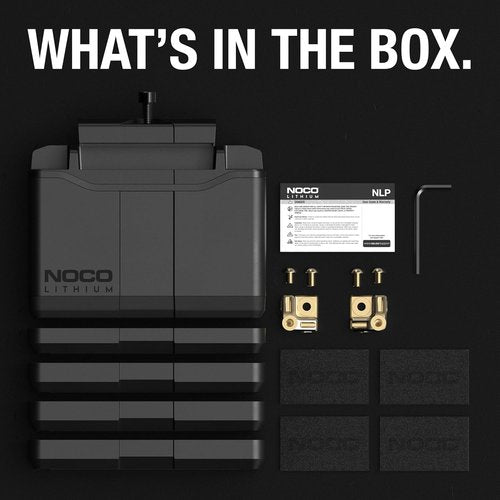 NOCO Lithium NLP20 | Ultra-Light 12V Lithium Powersport Battery - 7Ah, 600A Start Power, Intelligent BMS