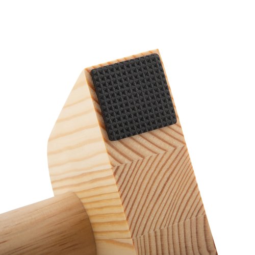 Top Drawer British - Wooden Push Up Bar Stand - Pushup Parallettes Floor Handles Perfect Bars for Calisthenics & Handstand
