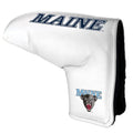 Team Golf NCAA Maine Tour Blade Putter Cover (White) - Printed Team Golf NCAA Tour Blade Putter Cover (White), Fits Most Blade Putters, Scotty Cameron, Taylormade, Odyssey, Titleist, Ping, Callaway