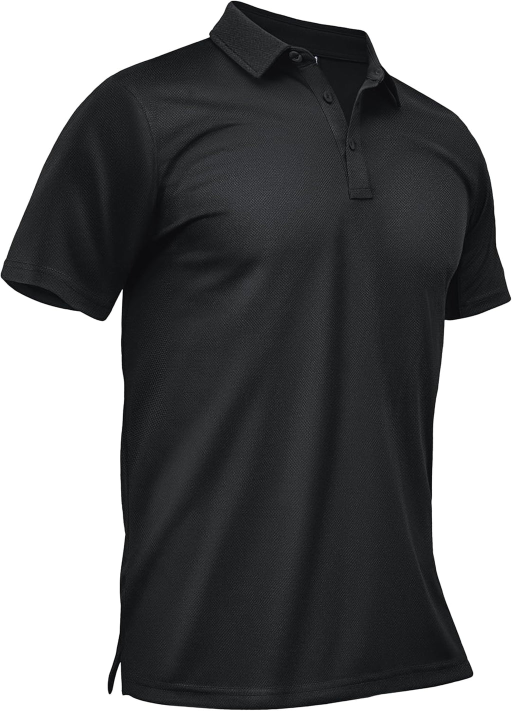 TACVASEN Men's Polo Shirt - Dry Fit Short Sleeve Performance Collared Golf Shirt | UPF 50+ Protection