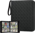 GERMUN Premium Zip Card Binder - 9 Pocket Trading Card Album for MTG, TCG & Sports Cards | 720 Double-Sided Pockets (Black)
