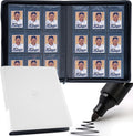 Premium Semi Rigid Card Holder Binder by Semi Rigid | Holds 360 Trading & Sports Cards - Classic White