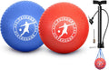 Skiennix 10-Inch Kickball Set - Durable Playground Balls with Carrying Bag for Kids & Adults