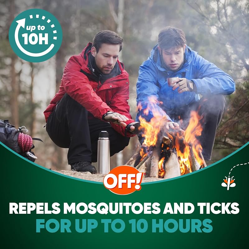 OFF! Deep Woods Max Insect Repellent 20% Picaridin - 7.5 oz Aerosol, DEET-Free Up to 10 Hours (Variation: 7.5 Ounce Pack of 1)