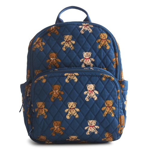 Premium Cotton Small Banbury Backpack, Bunch of Bears, One Size