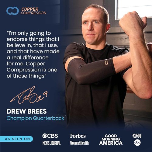 CopperFreeze™ Ankle Sleeve - Hot & Cold Therapy for Pain Relief, Swelling & Injury Recovery - One Size